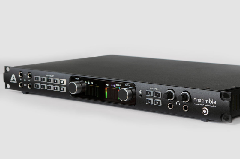 A professional audio interface with Thunderbolt for a more elaborate setup.