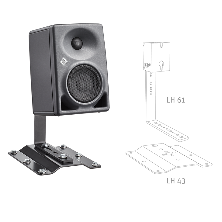 KH 80 DSP on a desktop (2) - Mounting Example