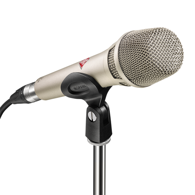 Studio grade stage microphone for vocalists. Cardioid pickup pattern.