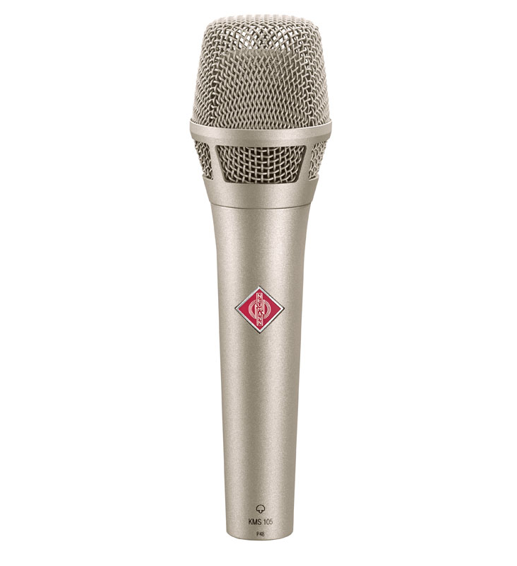 KMS 105 MT Neumann - Micro main chant statique supercardioïde noir