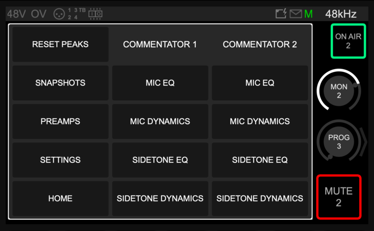 Anubis Mission Commentary Settings Screenshot