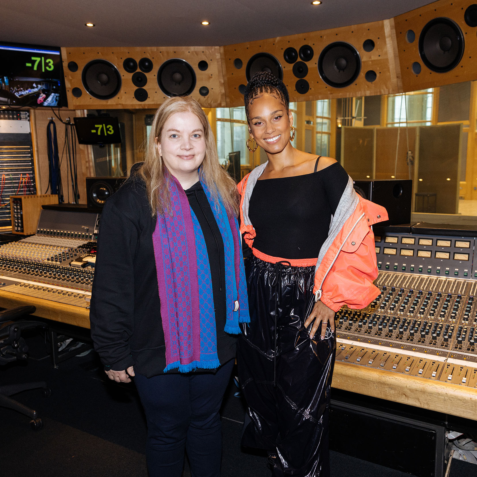 Alicia Keys Engineer Ann Micieli applauds the KK 105 U