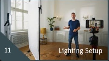 Lighting Setup – Standing in the Spot Light of Your Own Video | EP 11
